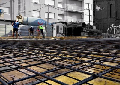 Edifici d’obra nova a Gràcia amb BSO.