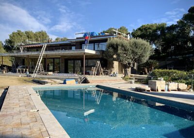 Recta final a Castelldefels.