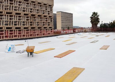 Baldó BSO inicia les obres a la Facultat d’Economia i Empresa.