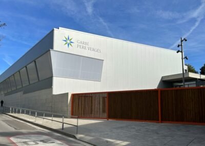 Finalització Pavelló Esportiu a Esplugues.