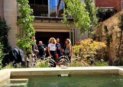 Baldó BSO visita l’obra de Sarrià.